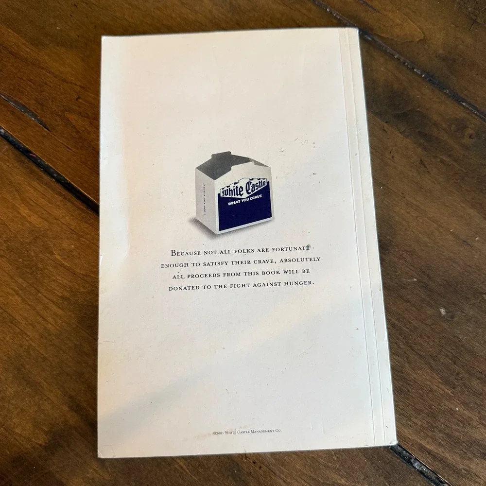 White‎ Castle 10th Annual Cookbook 2001 Thinking Outside the Box Vintage